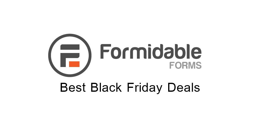 Formidable Forms Black Friday